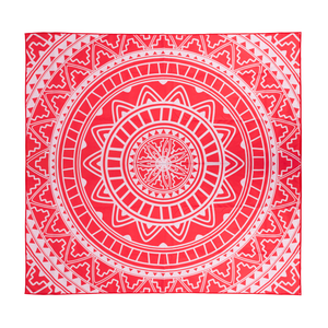 Toalla Playa Mandala Coral XL 153X163Cm