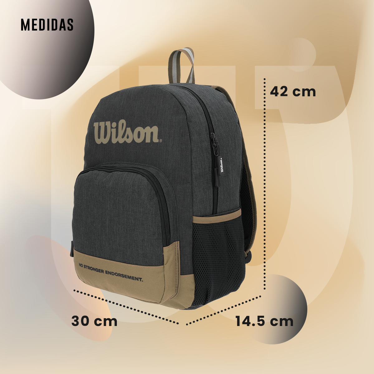 Mochila Wilson Negra