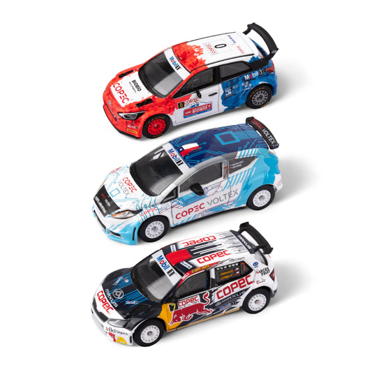 Combo Autos a Escala 1:55 Hyundai + Voltex + Chaleco Lopez 2024