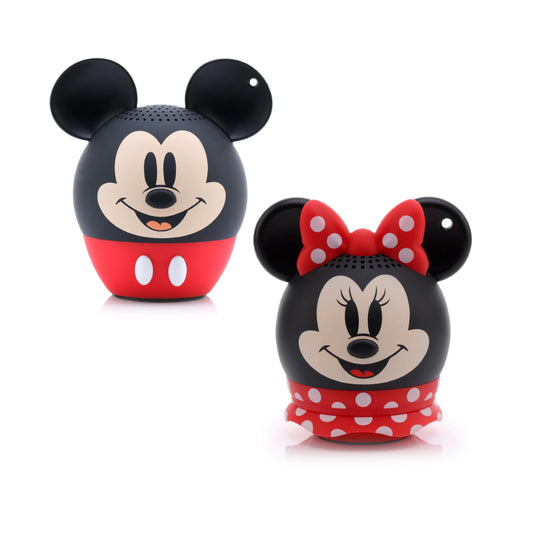 Combo Parlante Bluetooth Portátil Bitty Boomers Disney Mickey + Minnie