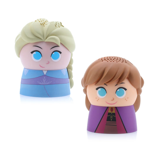 Combo Parlante Bluetooth Portátil Bitty Boomers Disney Elsa + Anna