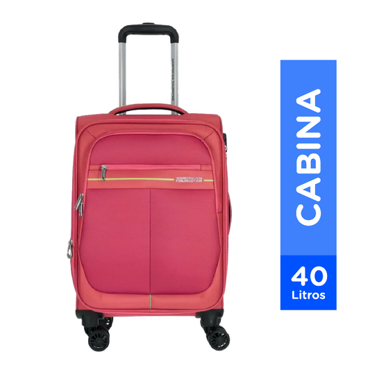 Maleta American Tourister Skyland S Rosado