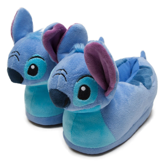 Pantufla 3D Niño Stich Disney Azul