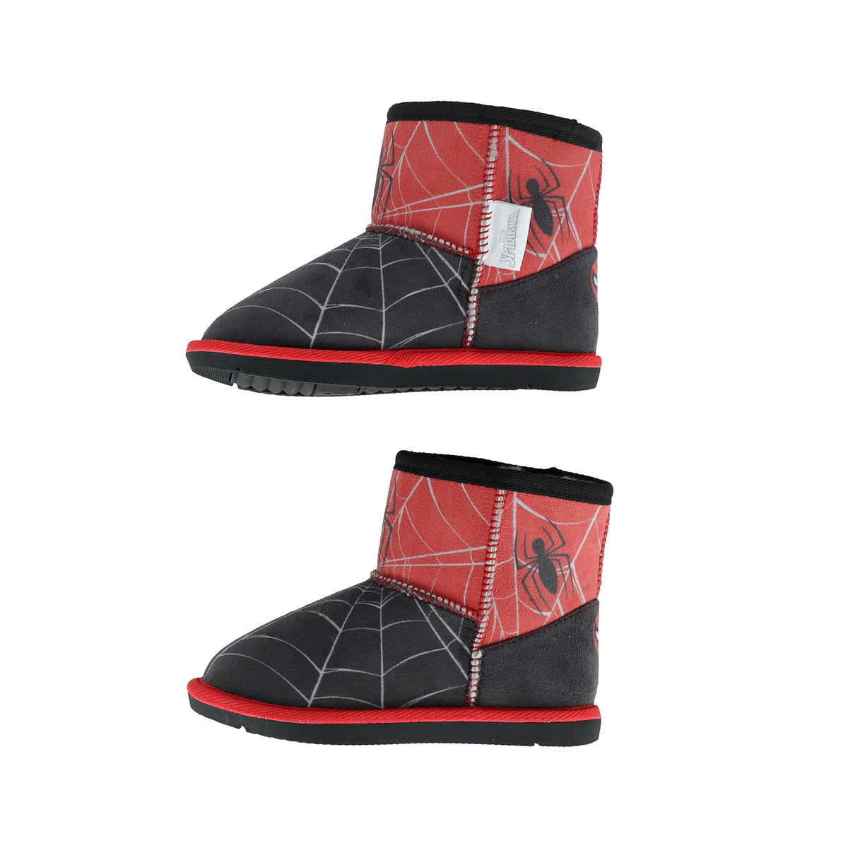 Pantufla Chiporro Niño Spider-Man Rojo