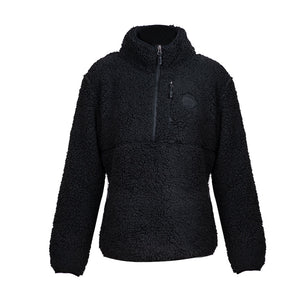 Polar Sherpa Knitted Mujer Negro